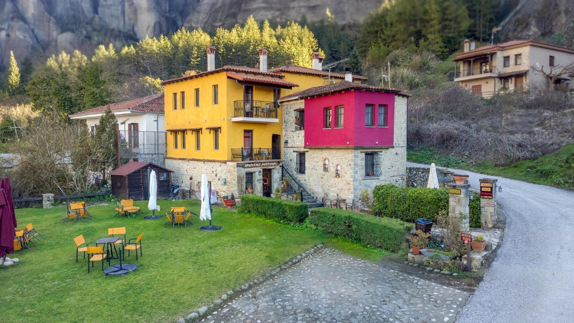 Archontiko Mesohori Meteora Hotel กาลัมปากา ภายนอก รูปภาพ